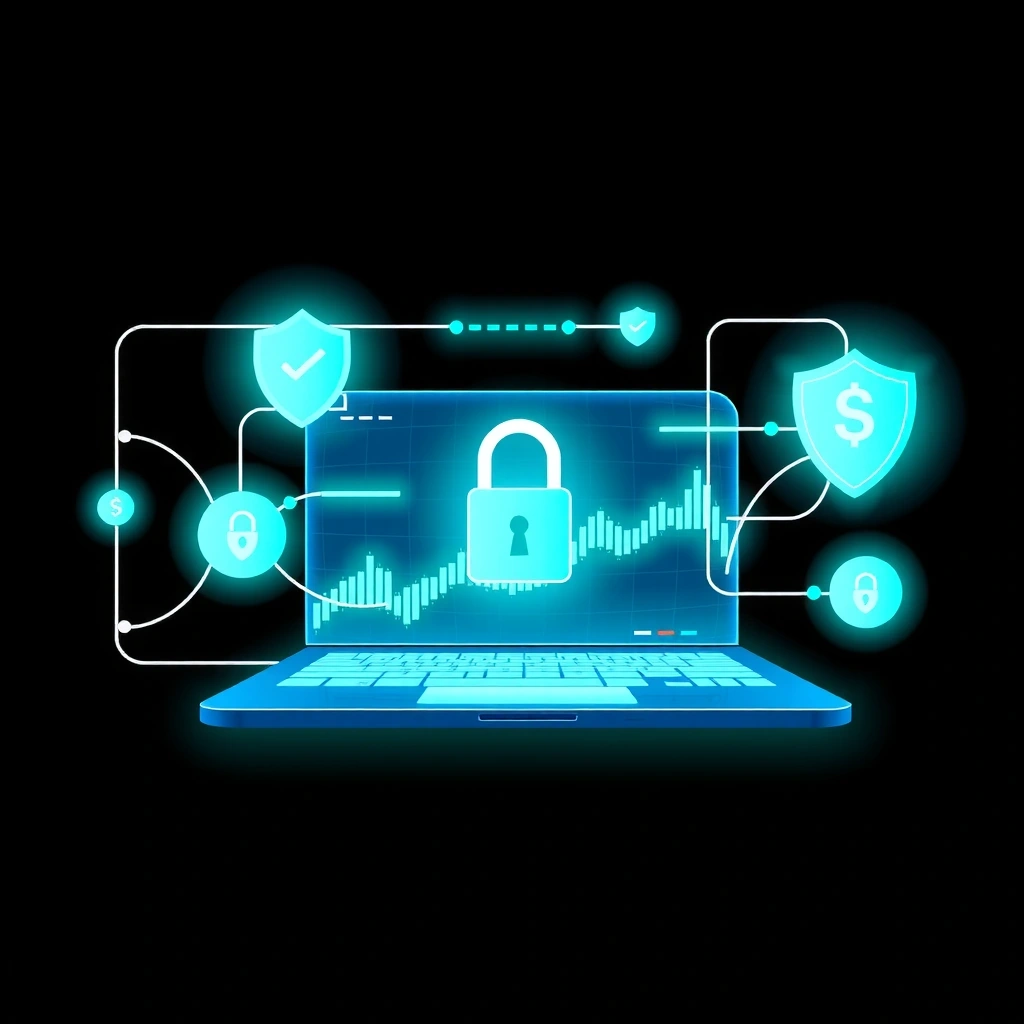 Secure trading platform with security shields and data protection